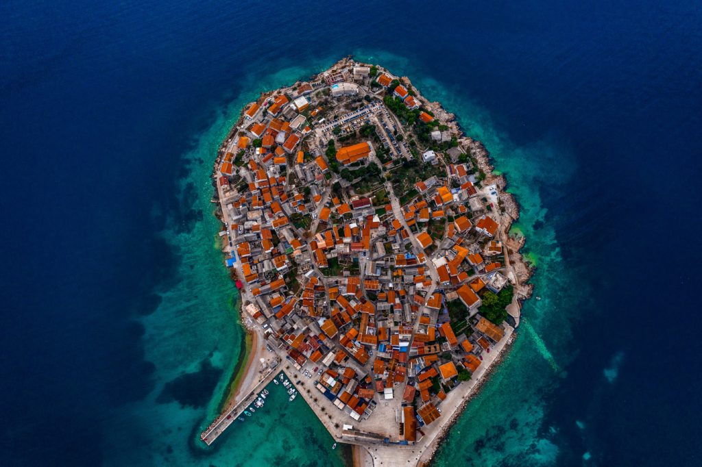 Primosten Altstadt Kroatien Roadtrip 1 Woche Dalmatiens Küste