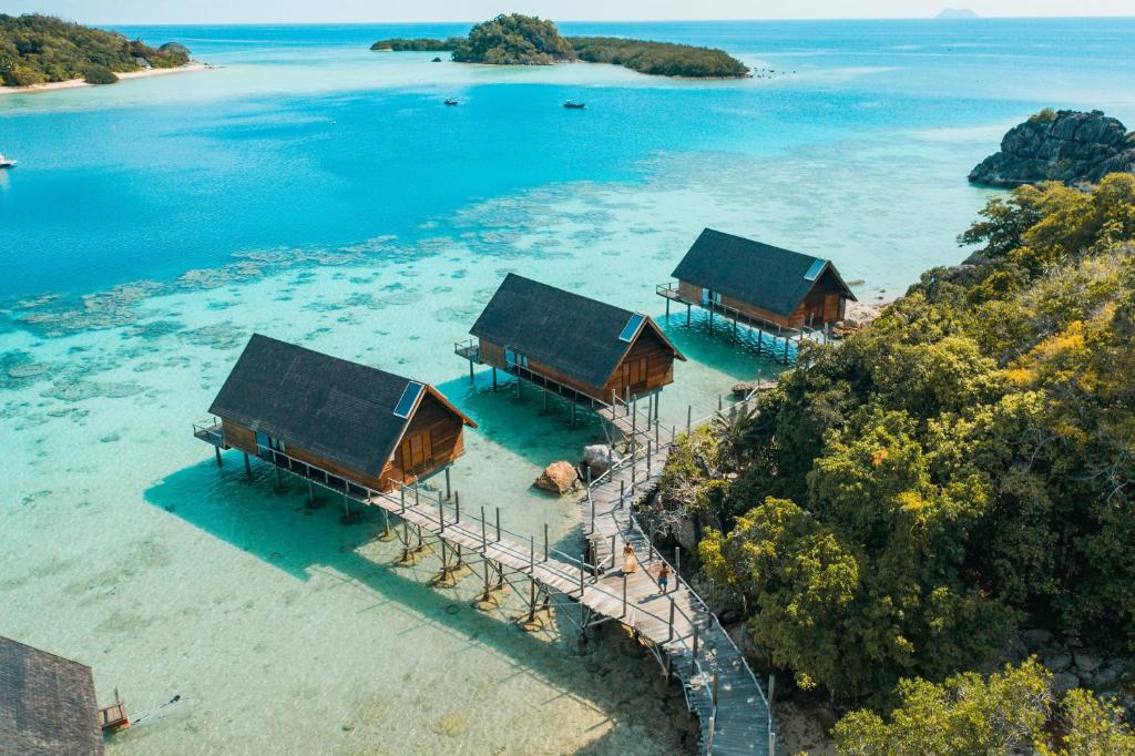 Wasserbungalows Bawaha Reserve Indonesien Die ultimativen Resorts, um weltweit Sonne, Meer und Spaß zu haben